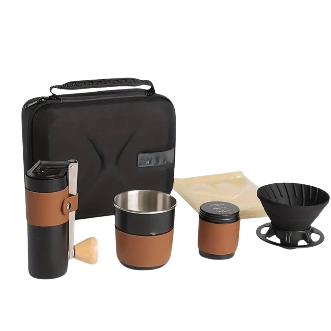 Titanium Portable Coffee Brewing Kit